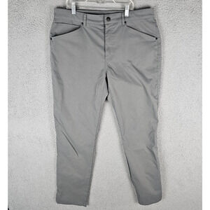 Myles Tour Pants Mens 36 Gray Stretch Comfort 32"‎ Inseam Straight 36x32